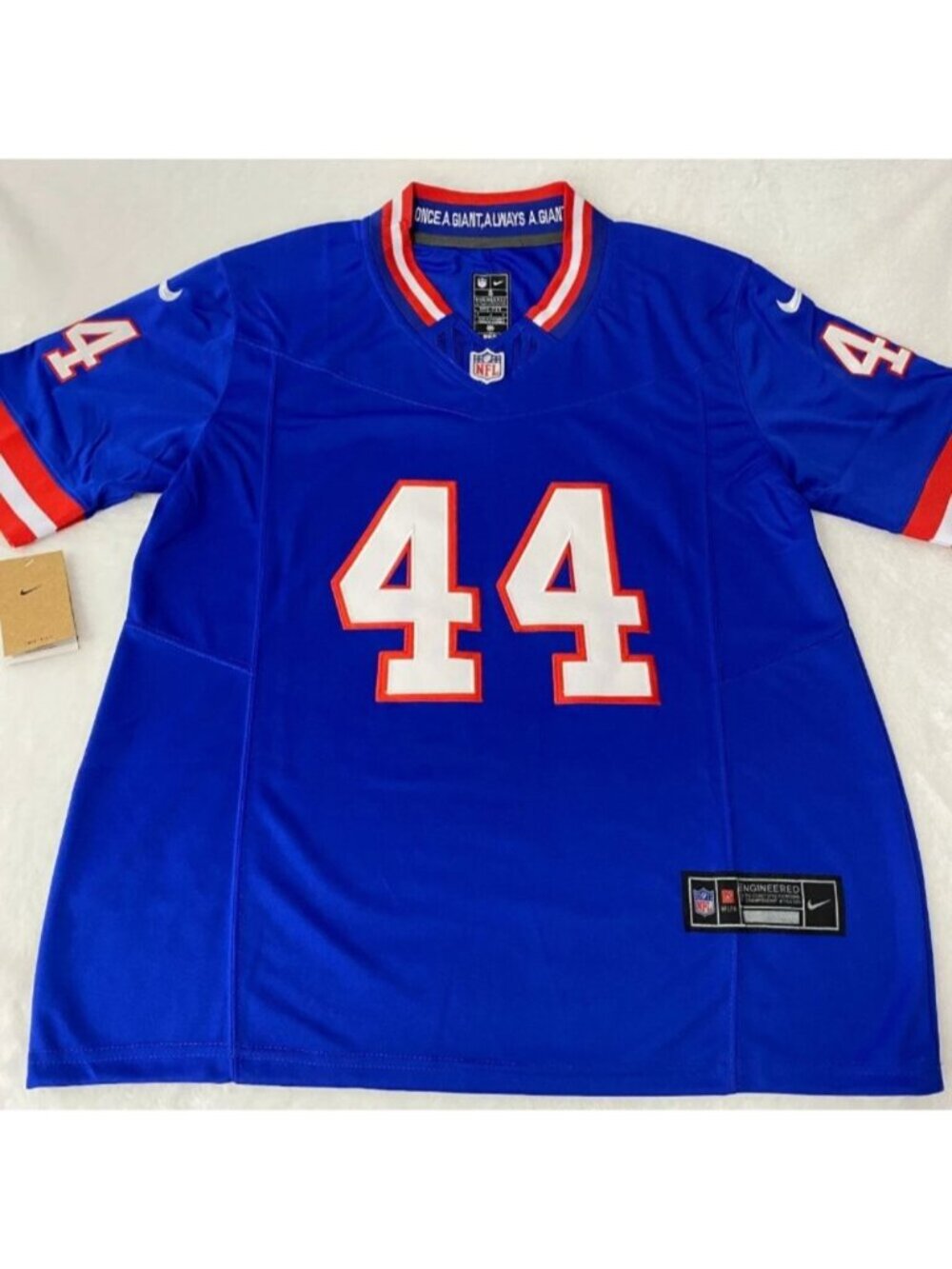 Cam Skattebo Royal Stitched Jersey Vapor Blue